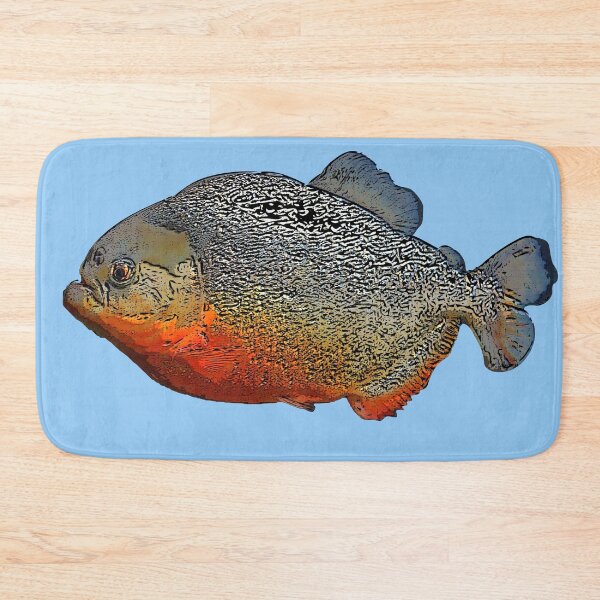 Item preview,  Red Bellied Pirahna Color Print  designed and sold by designsasstultd.