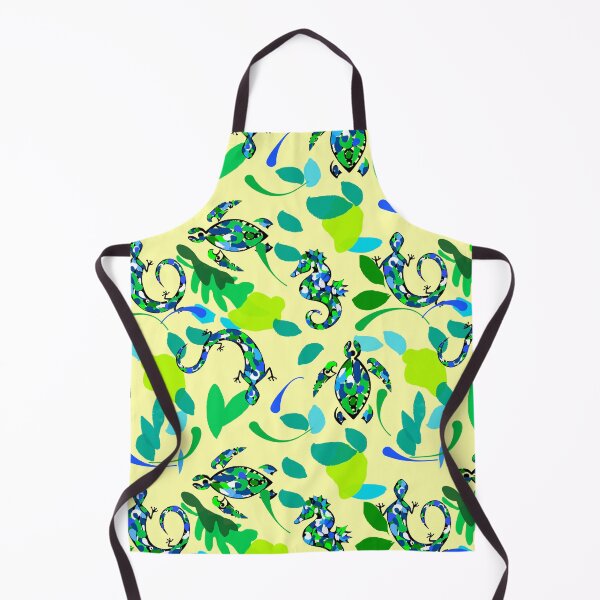 Item preview, Seahorse,turtle,lizard pattern designed and sold by MariaMarinova.