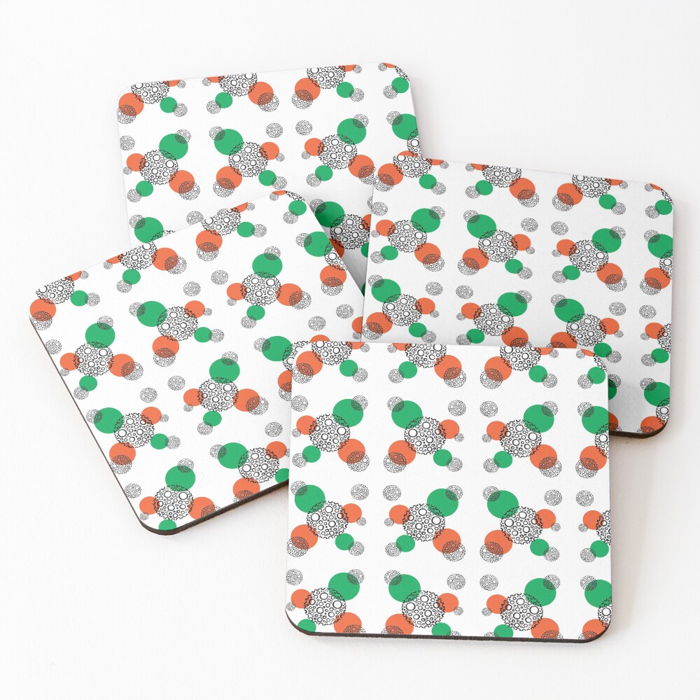 Item preview, Coasters (Set of 4) designed and sold by StyleWithGrace.