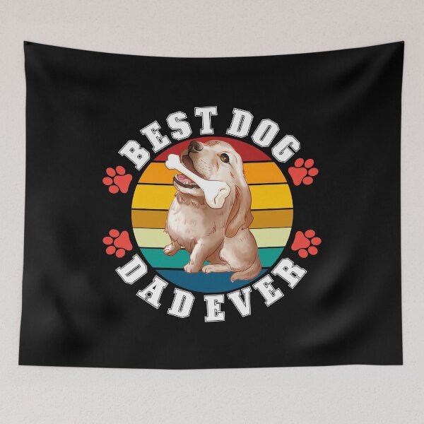 Item preview, Best dog dad ever designed and sold by TopDesignArt.