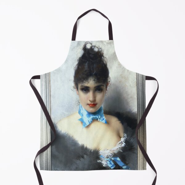 Item preview, Ritratto Di Donna Elegante by Vittorio Matteo Corcos Fine Art Old Masters Reproduction designed and sold by Xzendor7 Digital Art Creations.