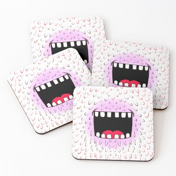 Item preview, Cute Pink Funny Creature Mouth Design designed and sold by Bill Shearer.