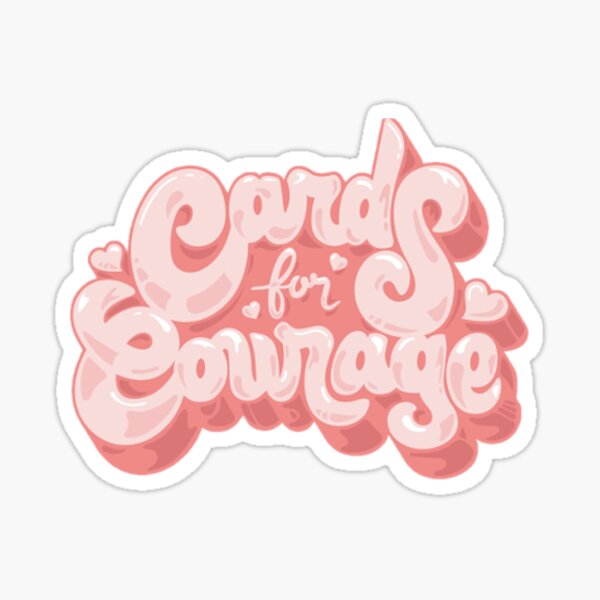 Cards for Courage Sticker