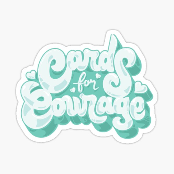 Cards for Courage Sticker