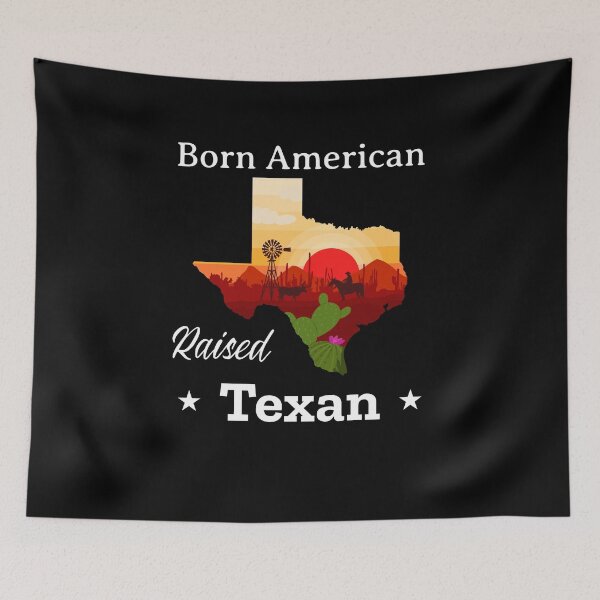 Item preview, Born American Raised Texan  designed and sold by Joseph Carrasco.