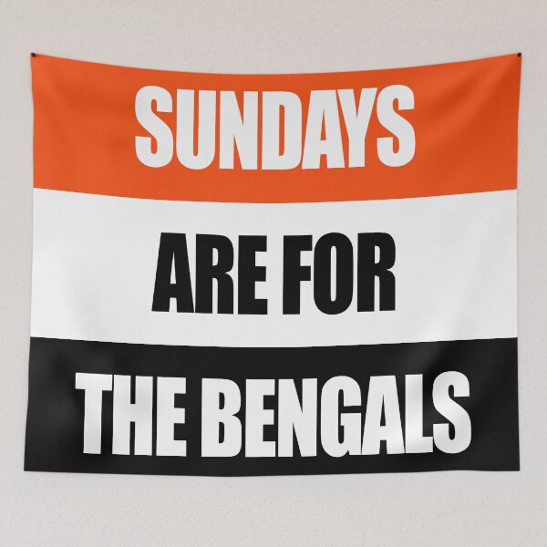 Item preview, Sundays Are For The Bengals designed and sold by mkbourque.