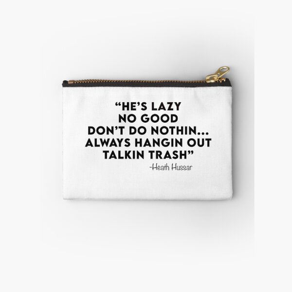 Item preview, Heath Hussar quote  designed and sold by Sara-tonin.