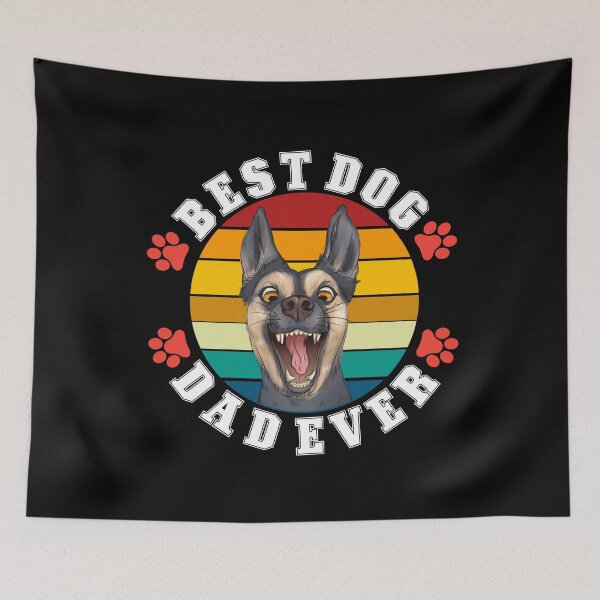 Item preview, Best dog dad ever designed and sold by TopDesignArt.