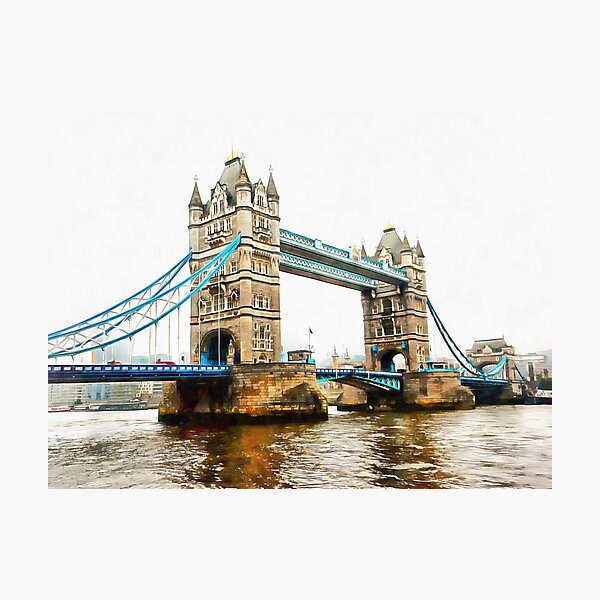 Item preview, Tower Bridge from Shad Thames designed and sold by ShannathShima.