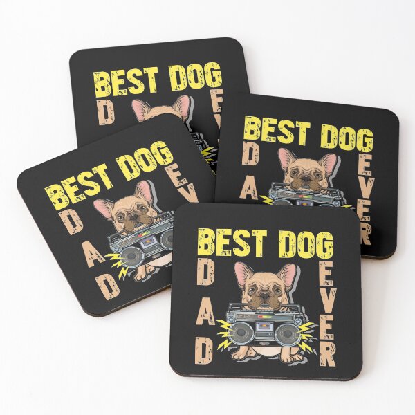 Item preview, Best dog dad ever designed and sold by TopDesignArt.