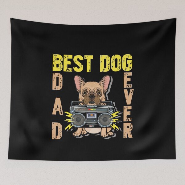 Item preview, Best dog dad ever designed and sold by TopDesignArt.
