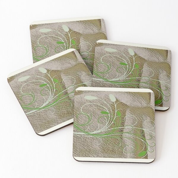 Item preview,  Ivory vine (Fabric fold texture art) designed and sold by Aquila Light Pictures.