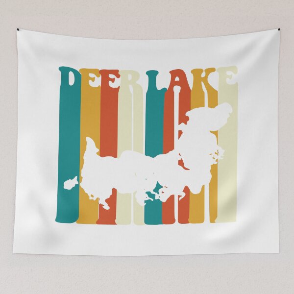 Item preview, Deer Lake, Deer River MN Retro designed and sold by ilakethat.