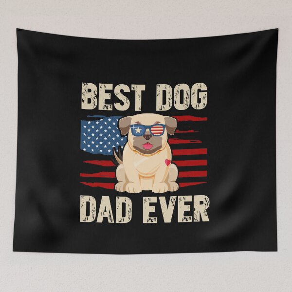 Item preview, Best dog dad ever designed and sold by TopDesignArt.