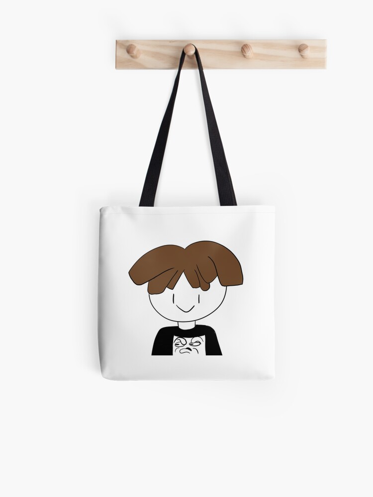 Roblox Bacon Hair Avatar Tote Bag By Donuttheneko Redbubble - noob roblox bacon hair bacon hair robux free avatar free