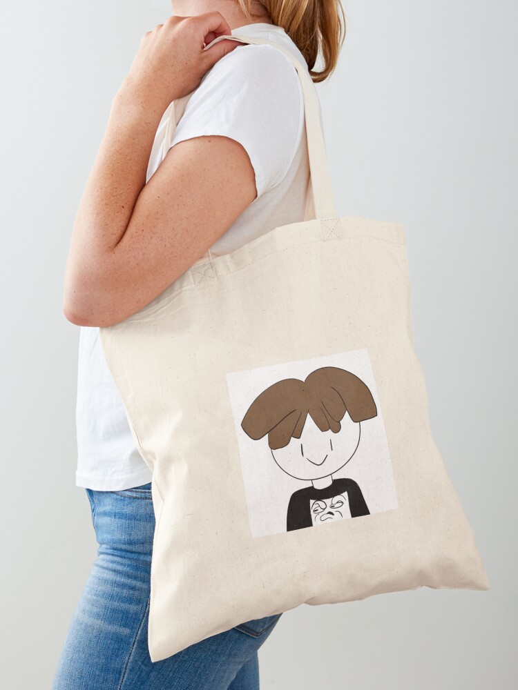 Roblox Bacon Hair Avatar Tote Bag By Donuttheneko Redbubble - this guy is a bacon hair t shirt transparent roblox