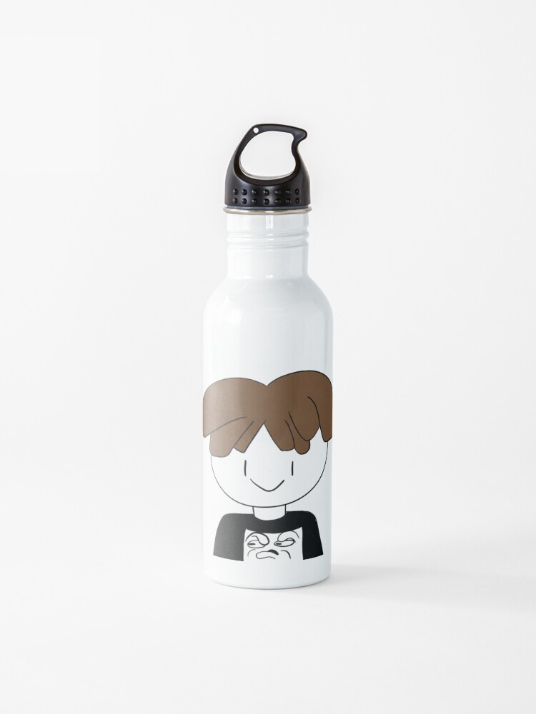 Roblox Bacon Hair Avatar Water Bottle By Donuttheneko Redbubble - bacon hair roblox mask by officalimelight redbubble