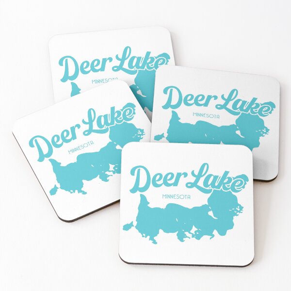Item preview, Deer Lake, Deer River MN Retro designed and sold by ilakethat.