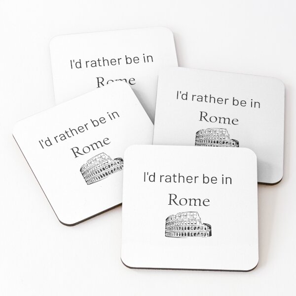 Item preview, I'd rather be in Rome designed and sold by IntrovArtDesign.