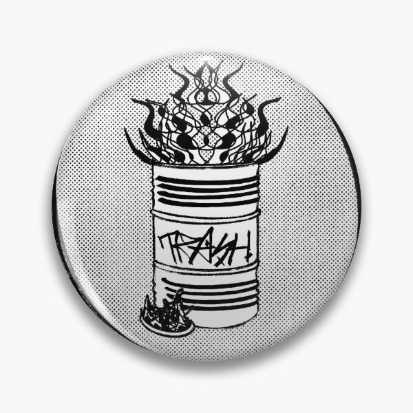 Item preview, Fire can designed and sold by TrashTats.