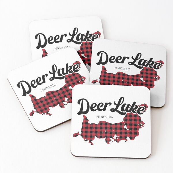 Item preview, Deer Lake, Deer River MN Plaid designed and sold by ilakethat.