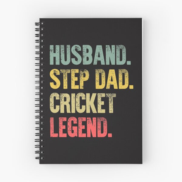 Item preview, Funny Men Vintage T Shirt Husband Step Dad Cricket Legend designed and sold by Bendthetrend.