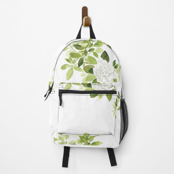Item preview, Gardenia cape jasmine floral flower watercolor designed and sold by heartofanna.