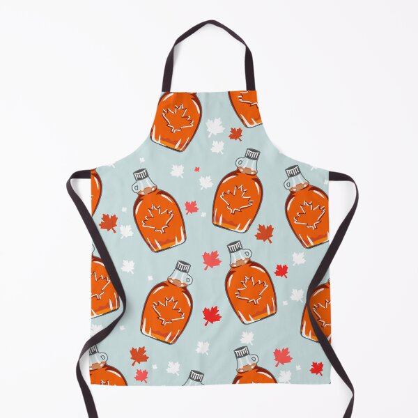 Item preview, Canadian Maple Syrup Pattern, Light Blue designed and sold by tanyadraws.