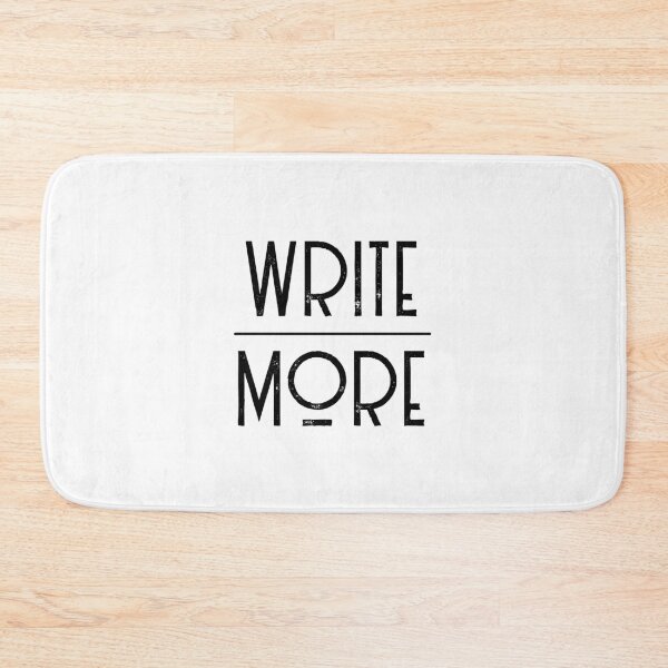 Item preview, Write More designed and sold by UrbaneLibra.