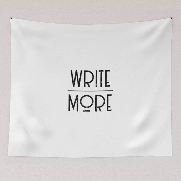 Item preview, Write More designed and sold by UrbaneLibra.