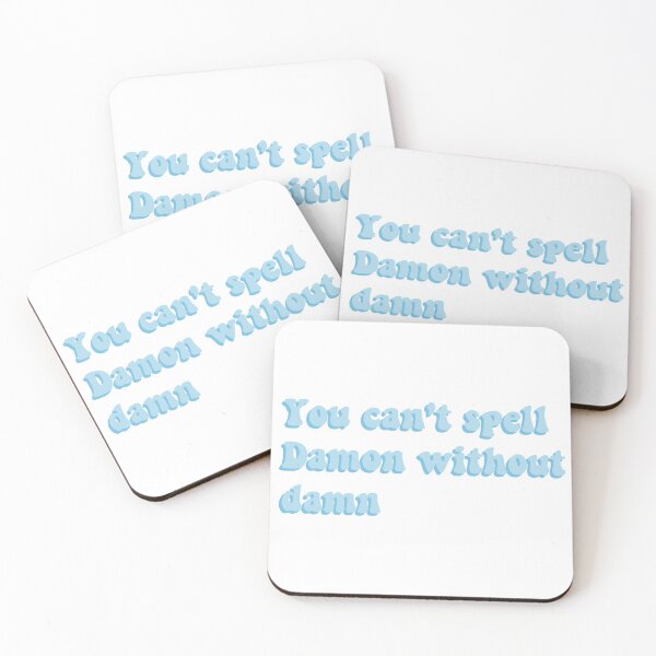 Item preview, You can't spell Damon without damn designed and sold by Aleziakh.