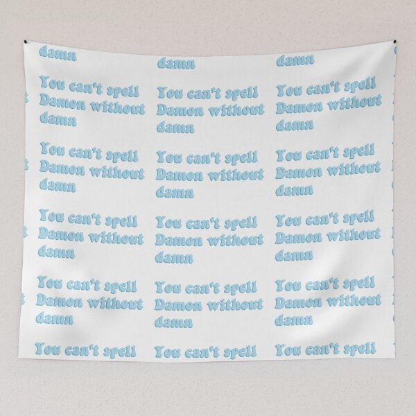Item preview, You can't spell Damon without damn designed and sold by Aleziakh.
