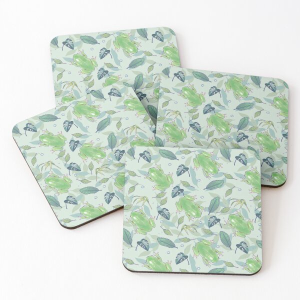 Item preview, Jungle Frogs designed and sold by SparkleSnake.