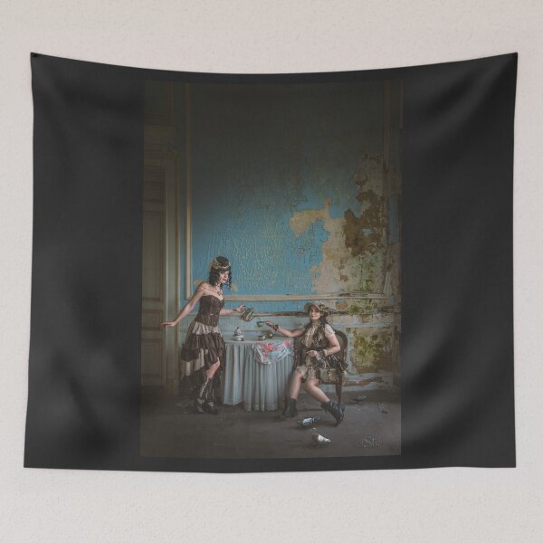 Item preview, Tea party with pigeons designed and sold by Elsterart.