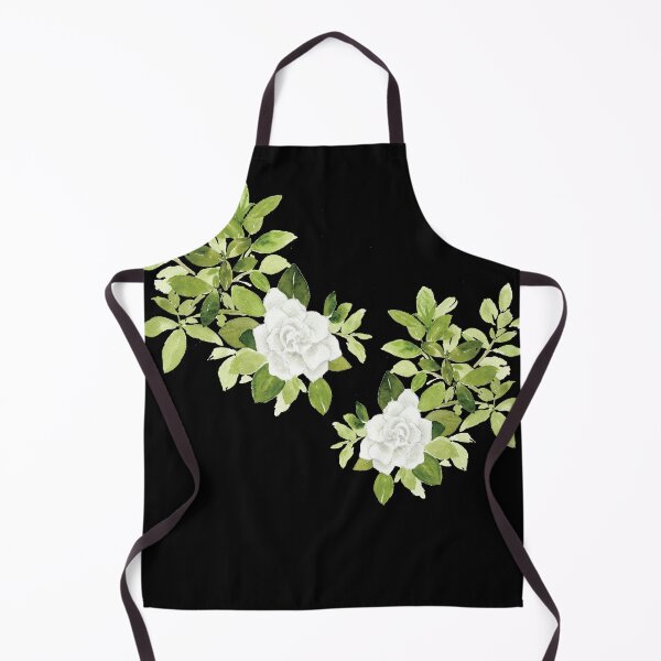 Item preview, Gardenia cape jasmine floral flower watercolor designed and sold by heartofanna.