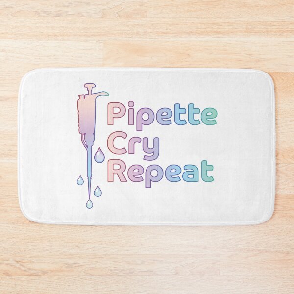 Item preview, Pipette Cry Repeat PCR designed and sold by Zit-Zat-Zot.