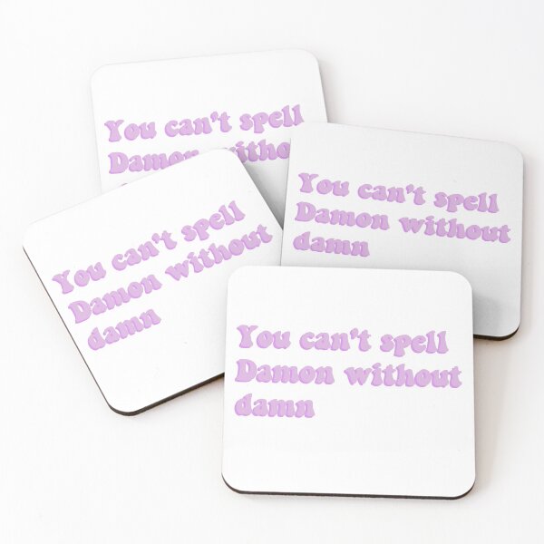 Item preview, You can't spell Damon without damn designed and sold by Aleziakh.
