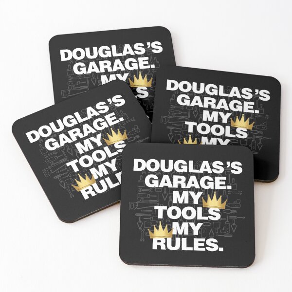 Item preview, Douglas Garage My Tools, My Rules designed and sold by HelloFromAja.