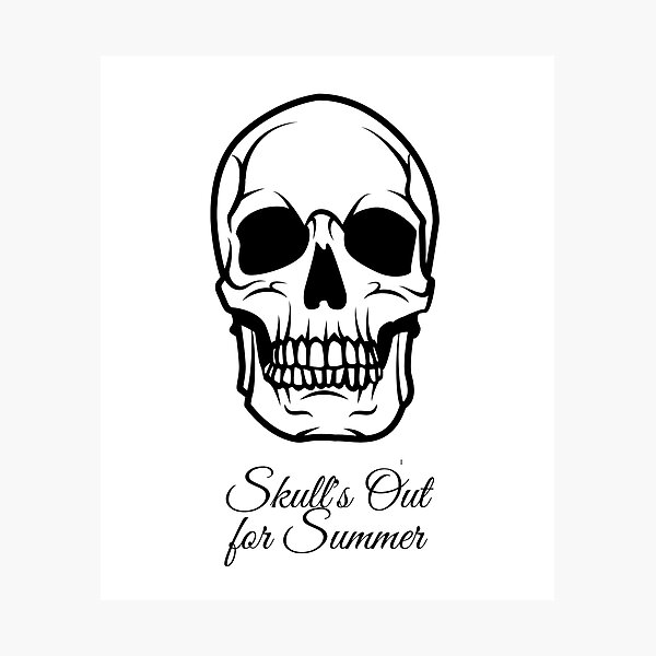 Item preview, Skull's Out for Summer designed and sold by Tom Carpenter.
