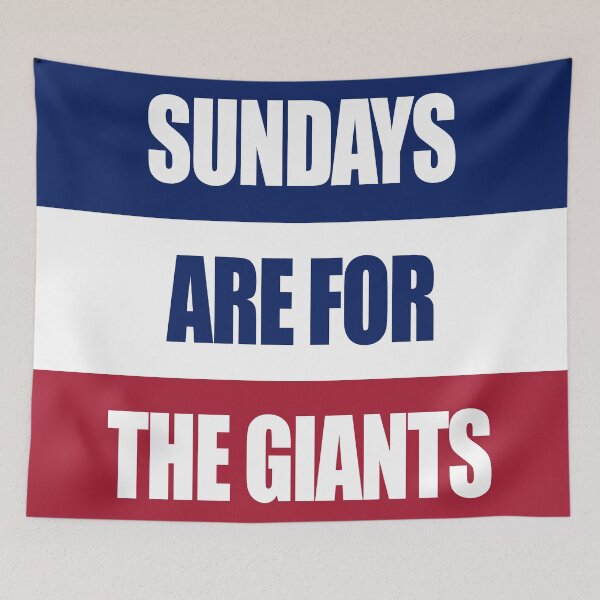 Item preview, Sundays Are For The Giants designed and sold by mkbourque.