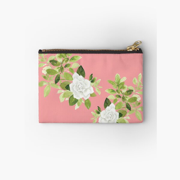 Item preview, Gardenia cape jasmine floral flower watercolor designed and sold by heartofanna.