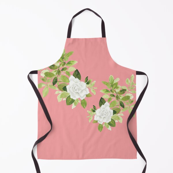 Item preview, Gardenia cape jasmine floral flower watercolor designed and sold by heartofanna.