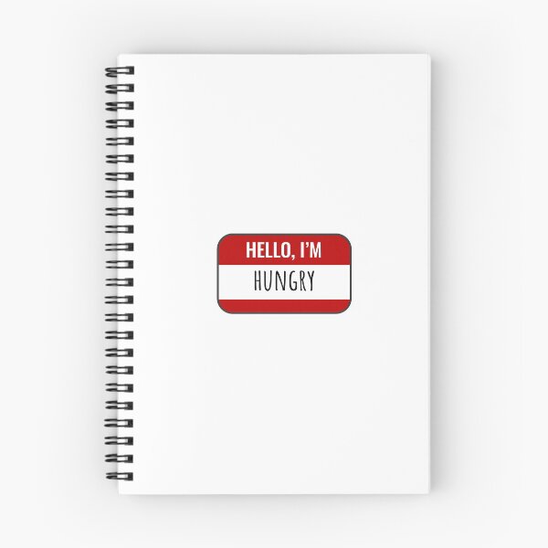 Item preview, Hello My Name is / Hello, I am HUNGRY designed and sold by Castle Of Dreams.