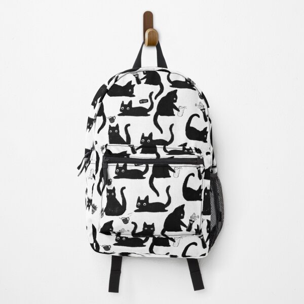 Cat on sale print backpack