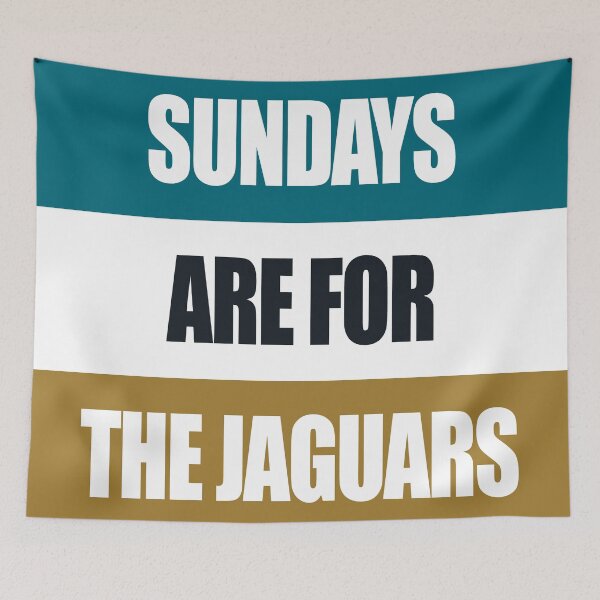 Item preview, Sundays Are For The Jaguars designed and sold by mkbourque.