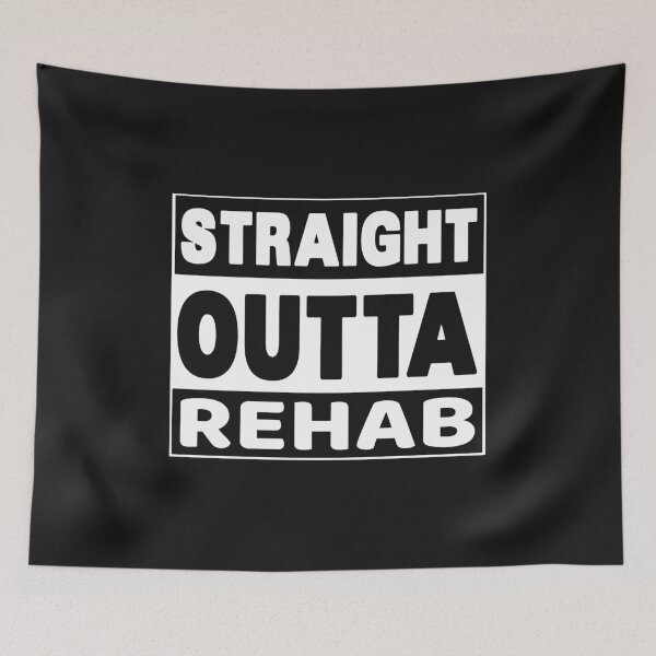 Artikelvorschau, Funny Straight Outta Rehab Reha | Geschenk | entworfen und verkauft von ShirtStar0815.