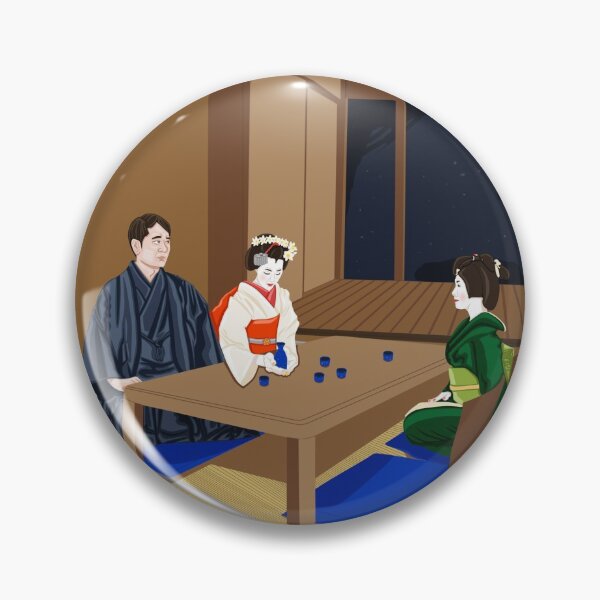 Item preview, In the Tea House designed and sold by KHRArts.