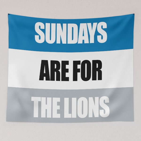 Item preview, Sundays Are For The Lions designed and sold by mkbourque.