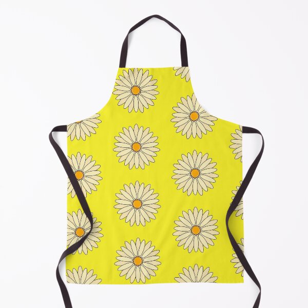 Item preview, yellow daisy yellow background designed and sold by miaterinka.