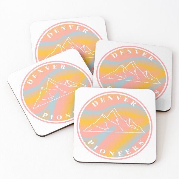 Item preview, Pastel University of Denver Mountain Circle  designed and sold by Lauren Parmley.